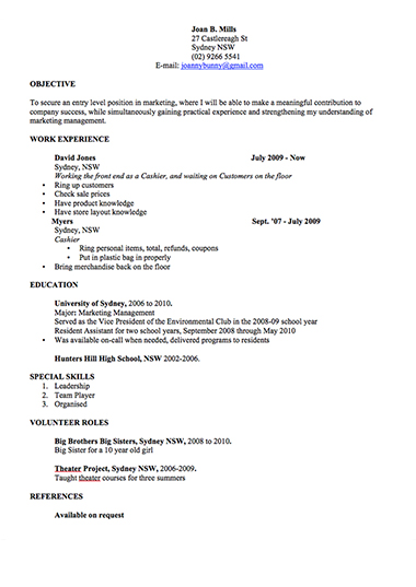 Resume Templates